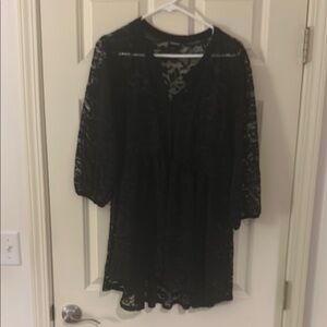 Black Lace Tunic